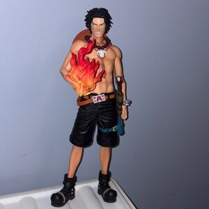 One Piece - Portgas D Ace Figure with Flame